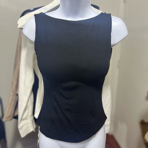 OGL Plantive™ Bustier Boatneck Open-Back Brami Tank - Picture 2 of 5